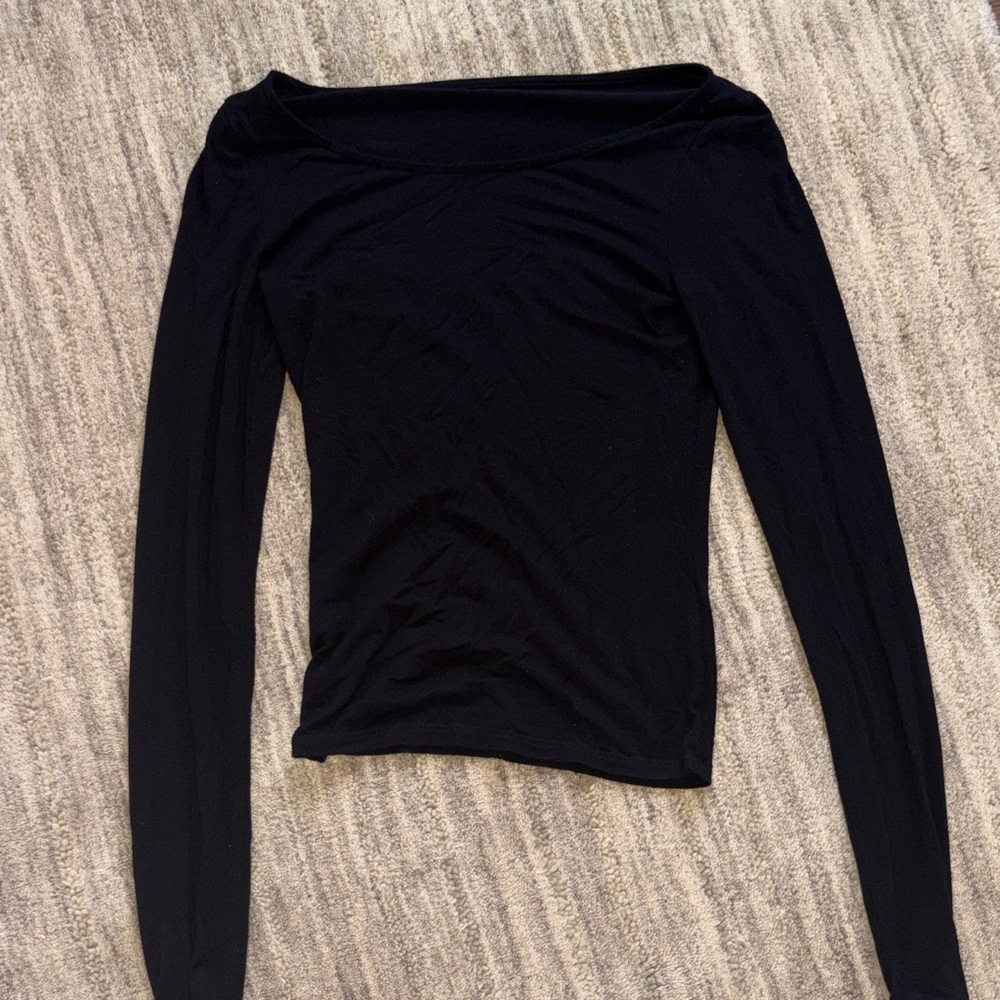 JOAH BROWN LONG SLEEVE TOP
